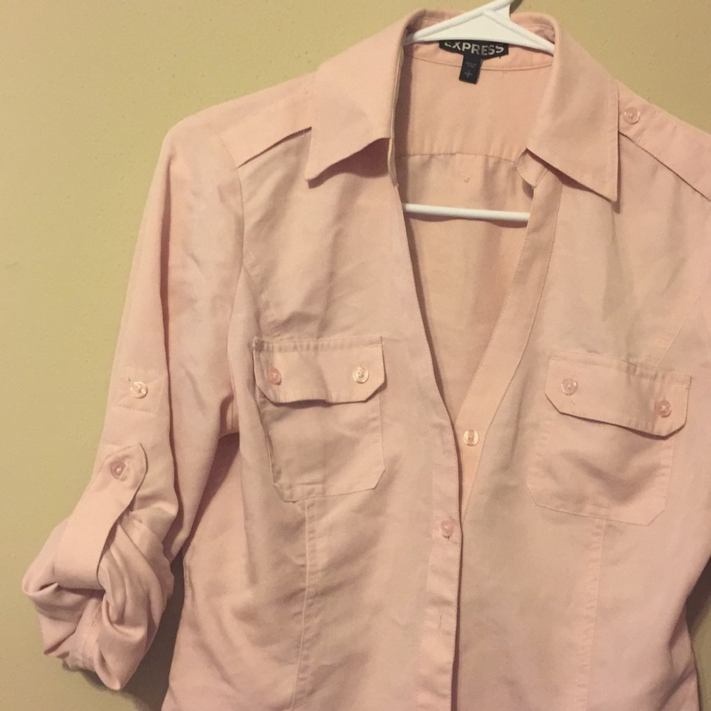 Express- button down blouse - Picture 2 of 5